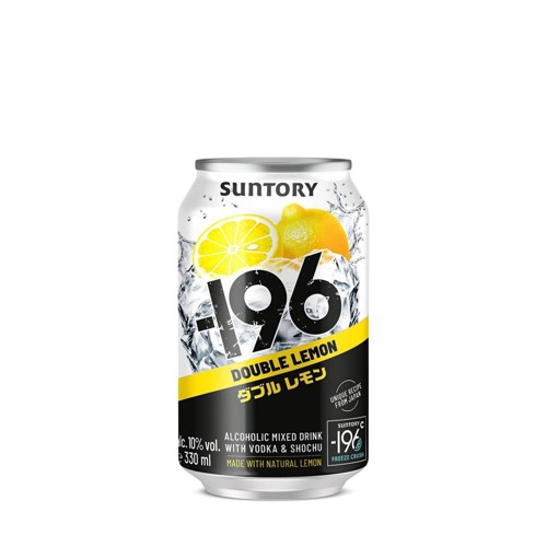 Suntory 196 Double Lemon 0.33l (EINWEG)