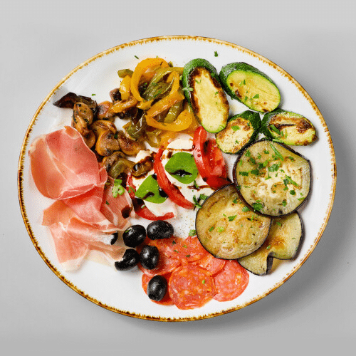 Mediterraner Vorspeisenteller
