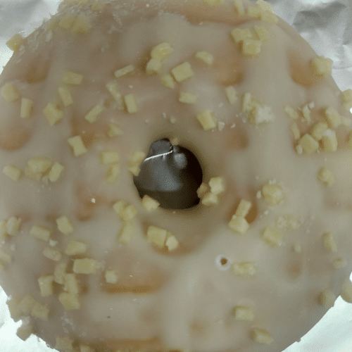 Donut White Iced