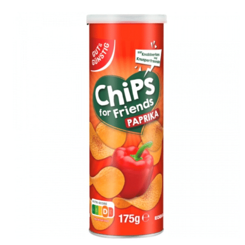 Stapel Chips Paprika Style