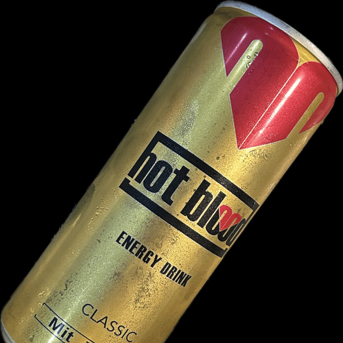Hot blood Energy drink