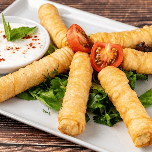 Sigara Böreği (5 Stück, vegetarisch)