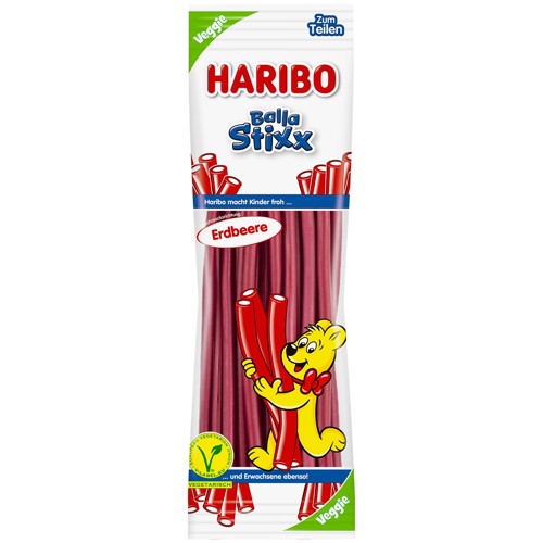Haribo Bella Stixx Erdbeere 200g