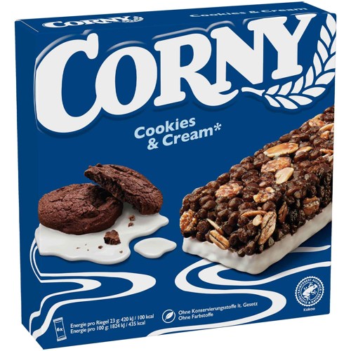 Corny Classic Cookies & Cream 1x 23g