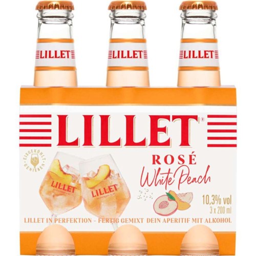 Lillet Rosé White Peach 3 x 0.2l