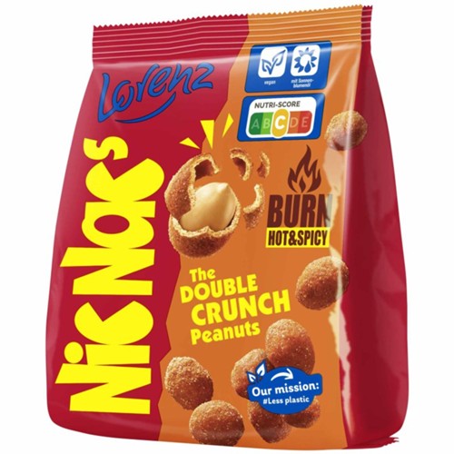 NicNacs Burn Hot & Spicy 110g