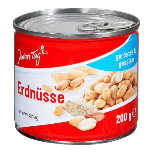 Jeden Tag Erdnüsse geröstet gesalzen 200g