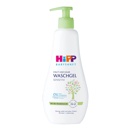 Hipp Babysanft Baby Waschgel Haut & Haar sensitiv 0.4l