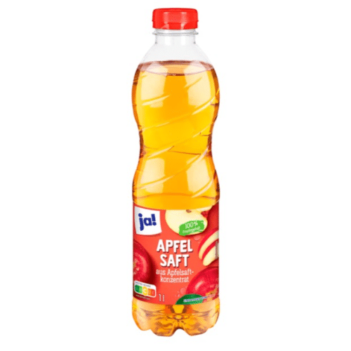 Ja! Apfelsaft 1.0l (EINWEG)