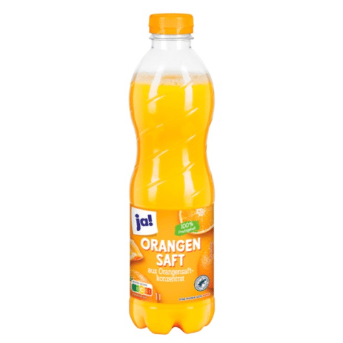 Ja! Orangensaft 1.0l (EINWEG)