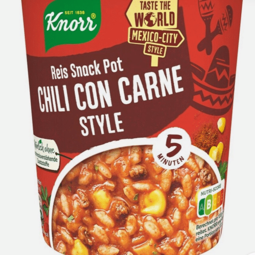 Knorr Taste the World Reis Snack Chili Con Carne Style