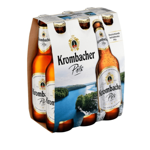 Krombacher Pilsner 6 x 0.33l (MEHRWEG)