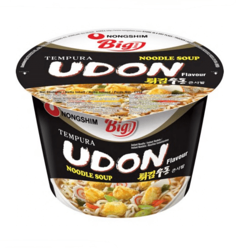 Nongshim Instant Nudeln Udong Tempura Big Schüssel 111 G