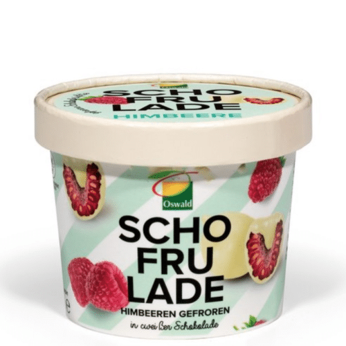 Schofrulade Himbeeren
