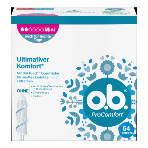 o b Tampons ProComfort Mini 64 St