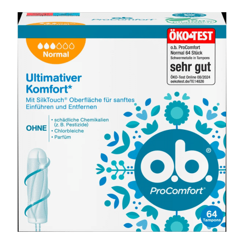 o b Tampons ProComfort Normal 64 St