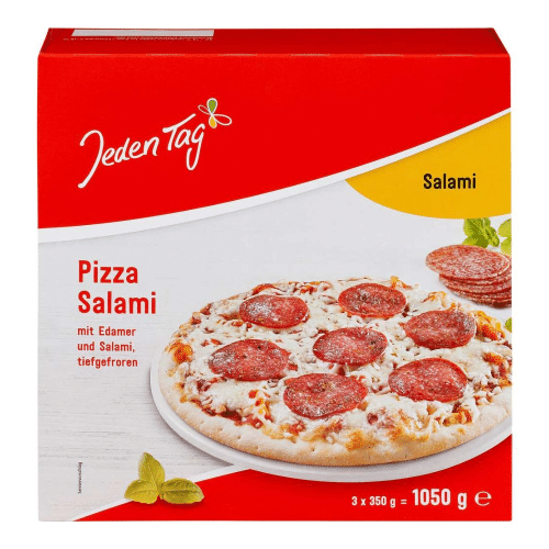 Jeden Tag Pizza Salami 3 Stück 900g