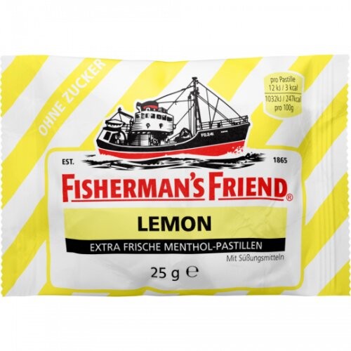 Fisherman’s Friend Lemon Ohne Zucker 25g 