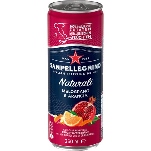Sanpellegrino Melogrando & Arancia 0.33l (EINWEG)