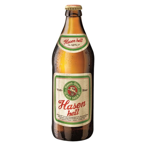 Hasen Bräu Hell 0.5l (MEHRWEG)