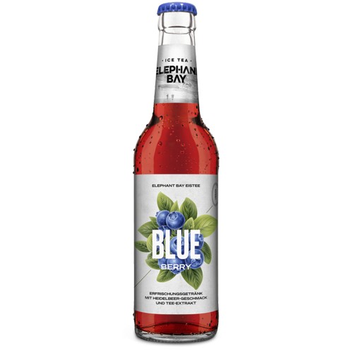Elephant Bay Blueberry Ice Tea 0.33l (MEHRWEG)