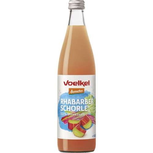 Voelkel Rahbarber Schorle 0.5l (MEHRWEG)