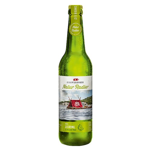 Strandräuber Naturradler Zitr Bio 0.5l (MEHRWEG)