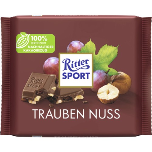 Ritter Sport Trauben Nuss 100g 