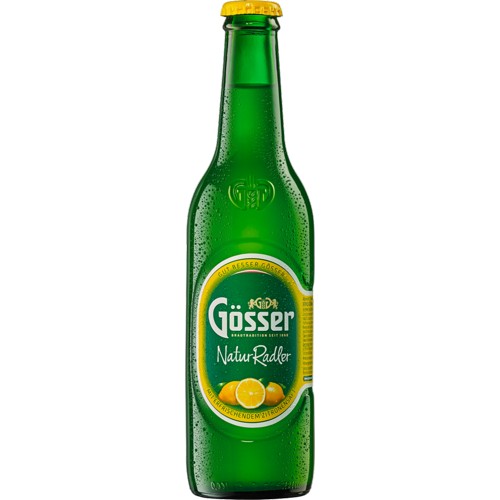 Gösser Natur Radler Zitrone 0.33l (MEHRWEG)