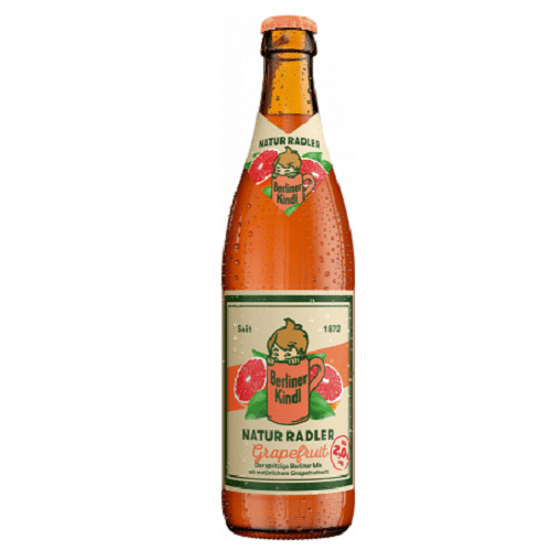 Berliner Kindl Natur Radler Grapefruit 0.5l (MEHRWEG)