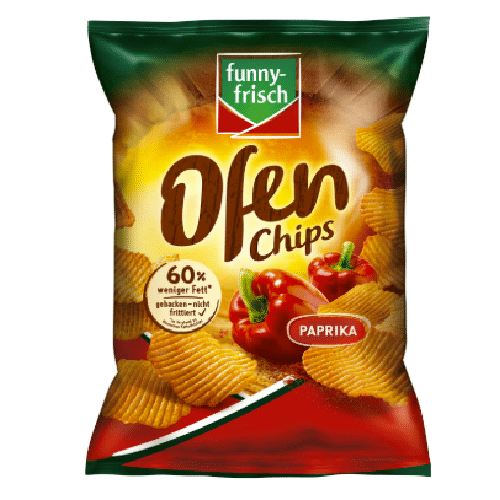 funny-frisch Ofen Chips Paprika 125g
