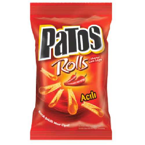 Patos Rolls Scharfe Paprika 120g