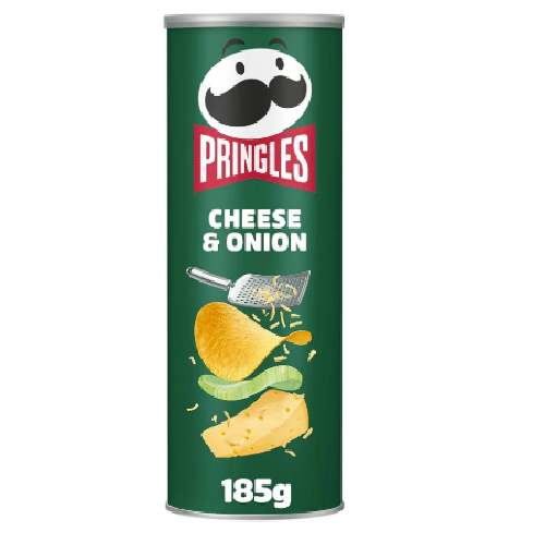 Pringles Chips Cheese & Onion 185g