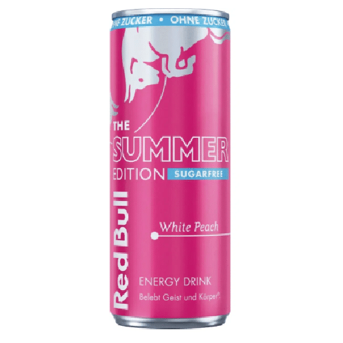 Red Bull White Peach zuckerfrei 0.25l (EINWEG)