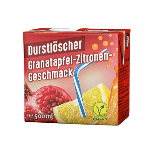 Durstlöscher Granatapfel Zitrone 0,5