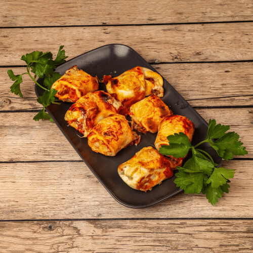 Gefüllte Pizzabrötchen Sucuk (7 Stück)