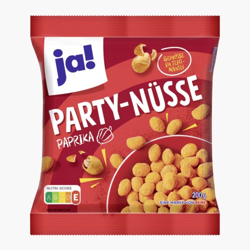 Ja! Party-Nüsse Paprika 200g