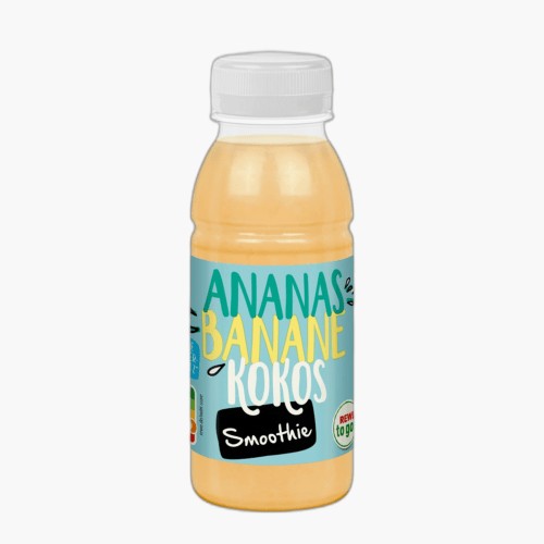 Rewe To Go Smoothie Ananas Banane Kokos 250ml