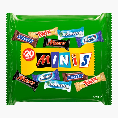 Mars Mixed Minis 20 Schokoriegel 400g