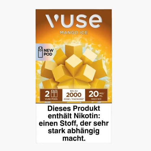 Vuse Pod Mango Ice 20mg Nikotin 2 Caps