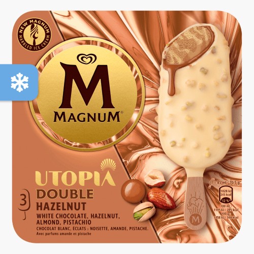 Magnum Utopia Double Hazelnut 255ml (3x85ml)