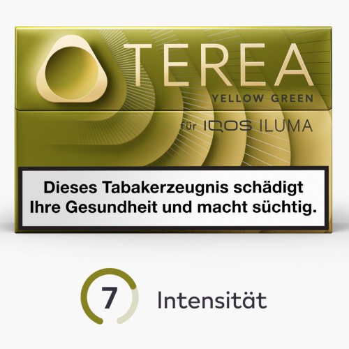 TEREA Yellow Green 20 Stk. Tabaksticks - 7,50 €