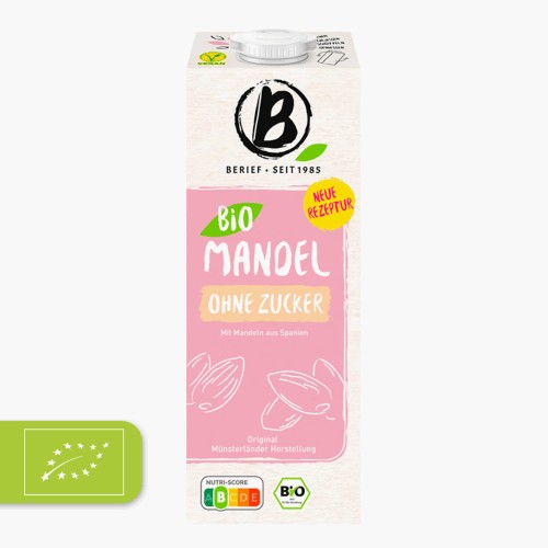 Berief Bio Mandel Ohne Zucker 1l
