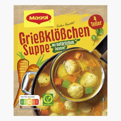 Maggi Guten Appetit Grießklößchen Suppe 50g