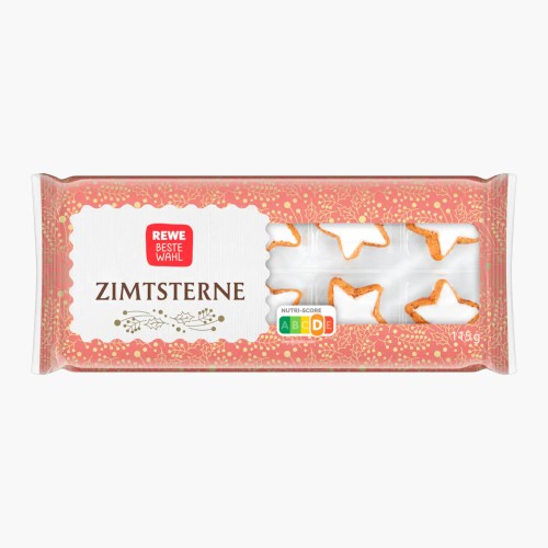 REWE Beste Wahl Zimtsterne 115g