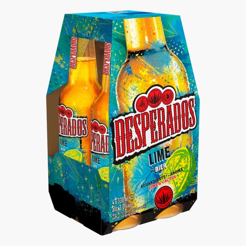 Desperados Lime 4x0,33l (3% vol.) MW