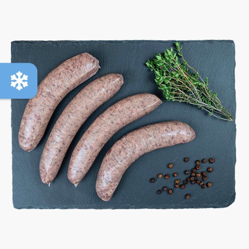 Wild.AF Wildbratwürste 400g (4x100g)