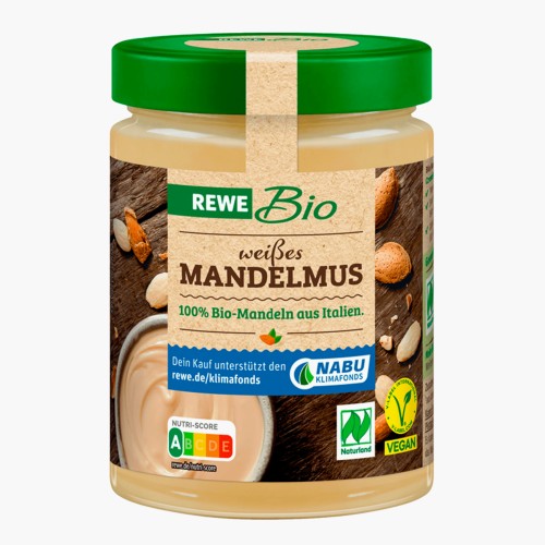 Rewe Bio Mandelmus weiß