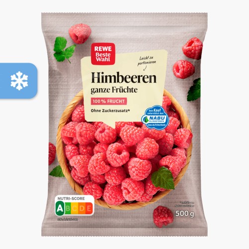 Rewe Beste Wahl Himbeeren 500g