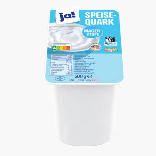 Ja! Speisequark Magerstufe 500g